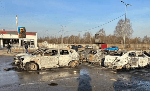 Moscow Comes Under Largest Drone Attack Amid High-Stakes U.S.-Ukraine Talks