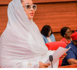 Senator Natasha Cries Out at UN, Calls Her Suspension Illegal