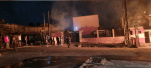 Fuel Tanker Explodes Under Otedola Bridge, Lagos