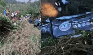 Abia Security Van Plunges into Ditch, Killing One Officer and Injuring Nine Others
