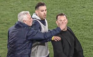 Video: Jose Mourinho Sparks Chaos in Istanbul Derby with Bizarre Nose Pinch