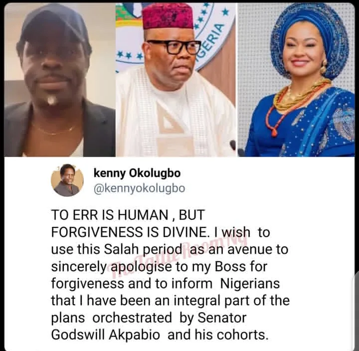 Hacked or Busted? – Akpabio Aide in Hot Seat Over Vanished Natasha Post